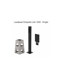 Onepole Lite 1200 &ndash; Single | Complete Set voor Zaptec Go & Go 2